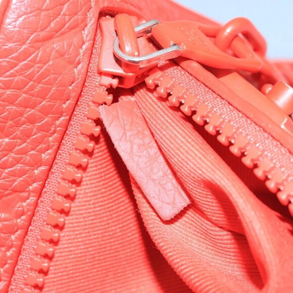 LOUIS VUITTON Monogram Empreinte Pochette Volga Bag Red M53555 LV Auth 111442 - Picture 13 of 16